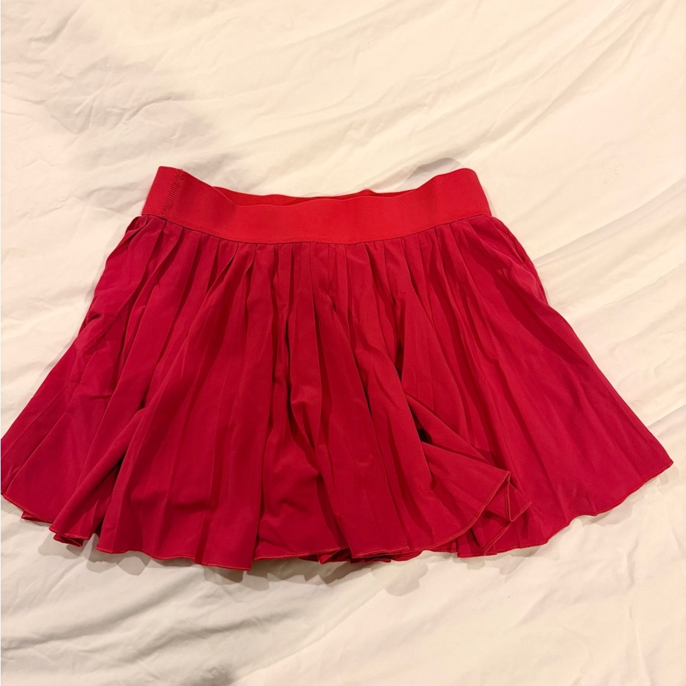 Aritzia Hot Pink/ Magenta Tennis Skirt